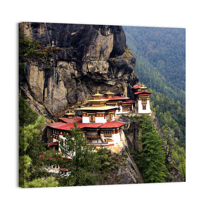 Tiger's Nest Monastery, Paro Bhutan Wall Art