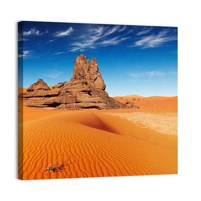 Sahara Rock Formation Landscape Wall Art