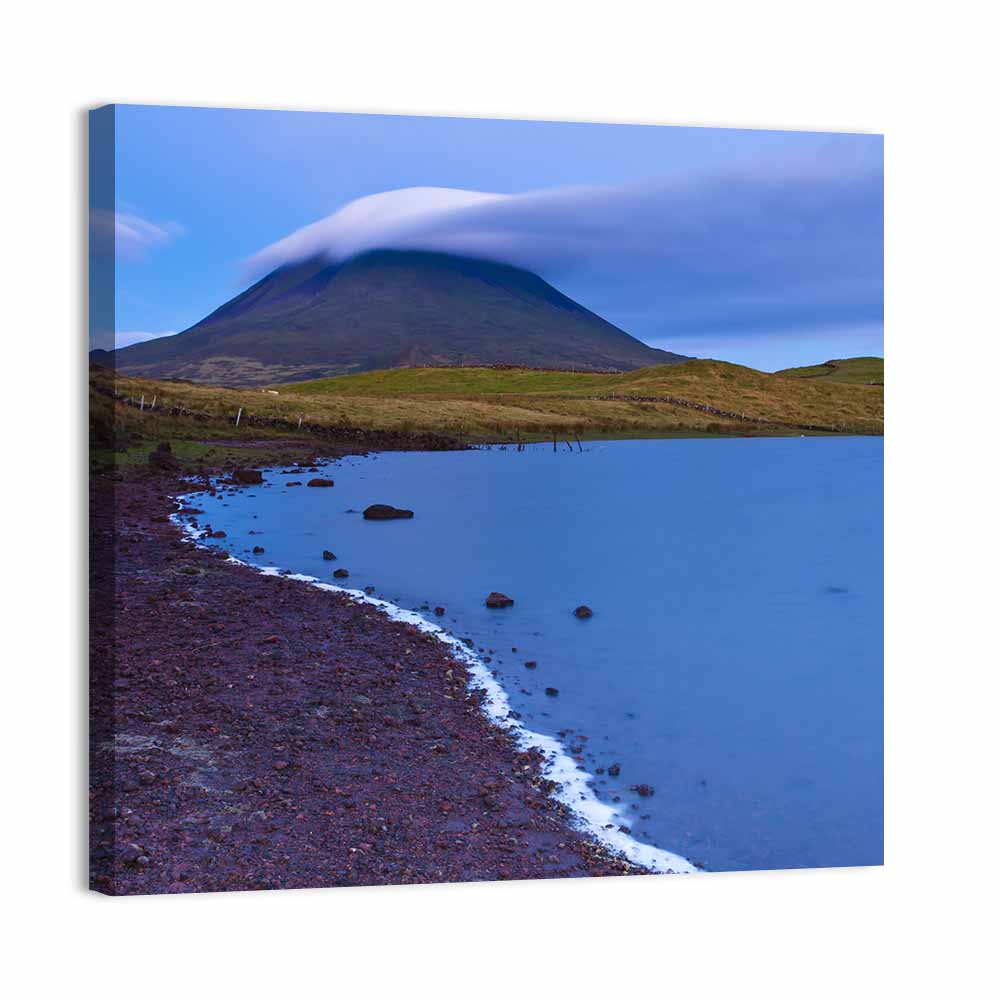 Captain Lake at Dusk Wall Art