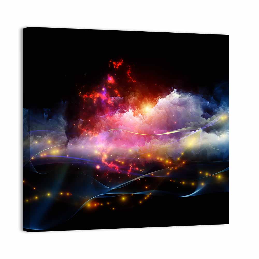 Cosmic Music Lightscape Wall Art
