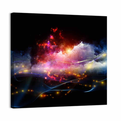 Cosmic Music Lightscape Wall Art