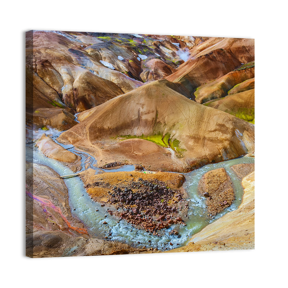 Kerlingarfjöll Geothermal Landscape Wall Art