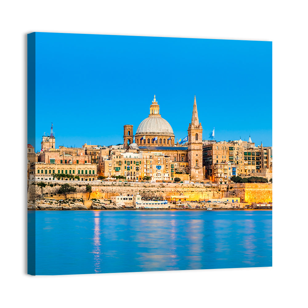 Valletta Skyline Wall Art