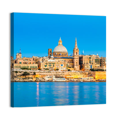 Valletta Skyline Wall Art
