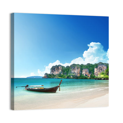 Railay Beach View, Krabi Wall Art