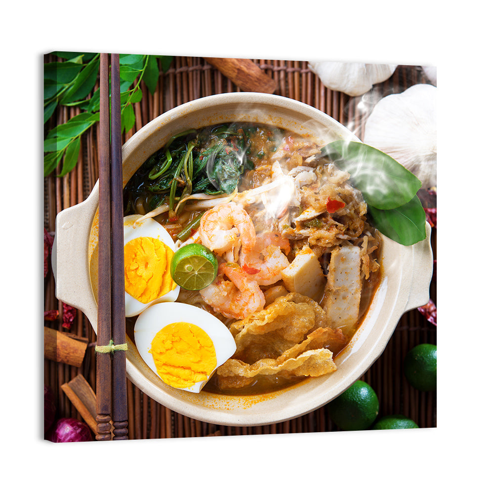 Malaysian Prawn Mee Bowl Wall Art