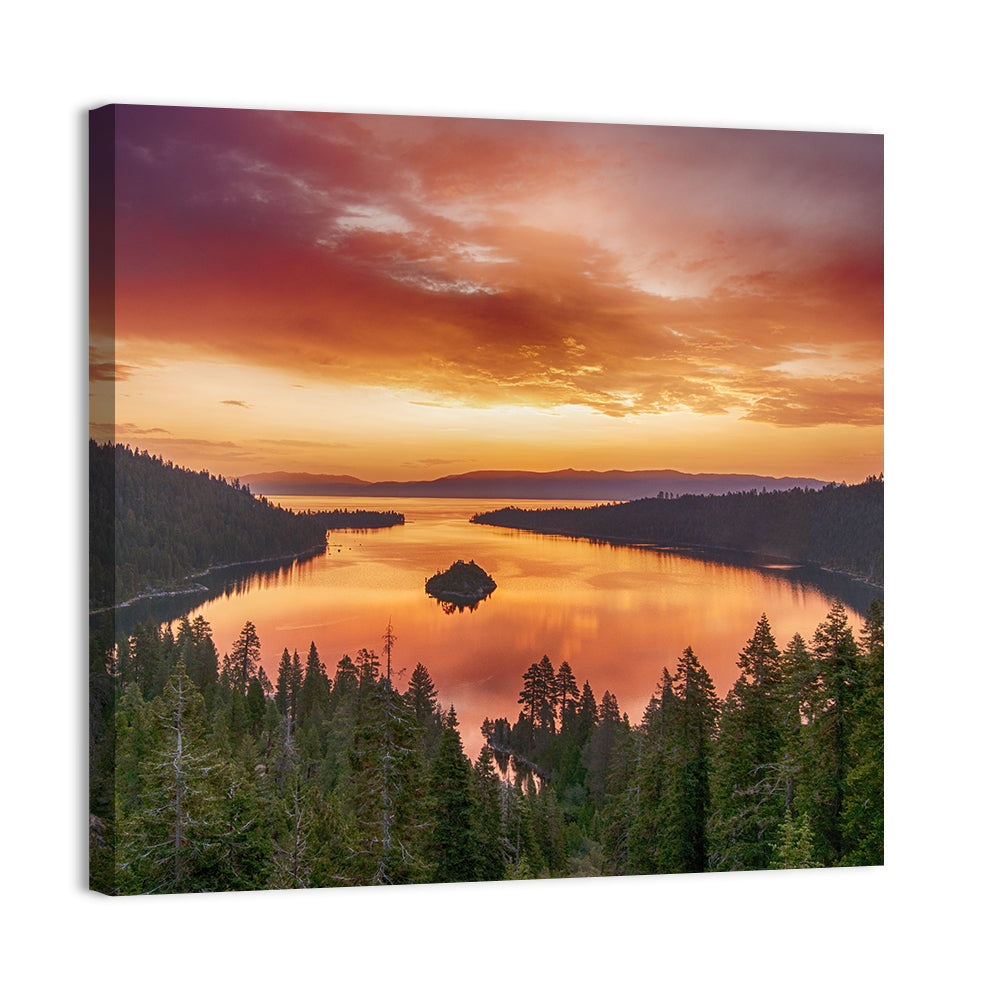 Emerald Bay Sunrise, Lake Tahoe Wall Art