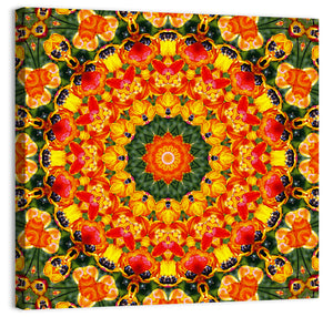 Colorful Mandala Wall Art