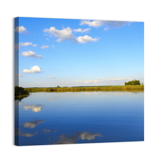 Lake Puckaway Reflection Wall Art