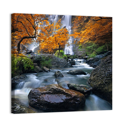 Konglan Autumn Waterfall Wall Art