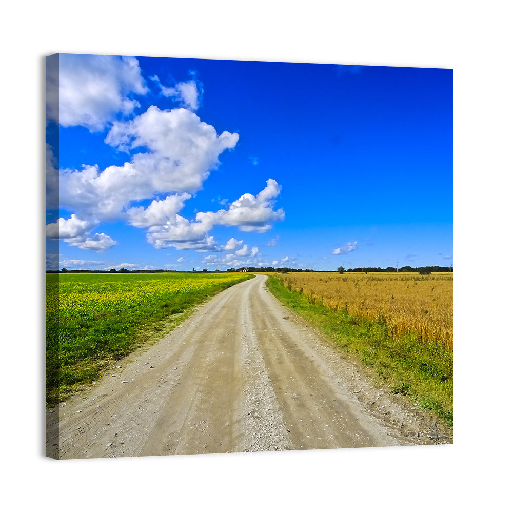 Estonian Summer Fields Wall Art
