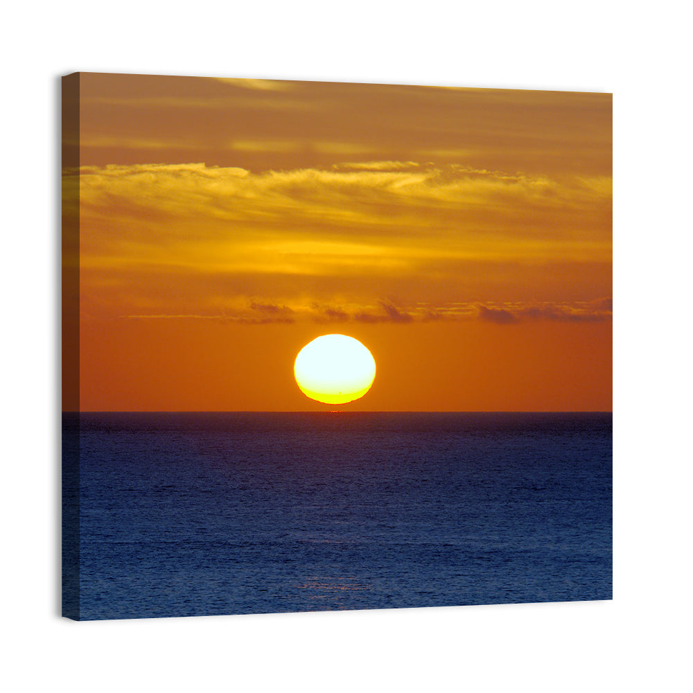 Golden Pacific Sunrise Wall Art