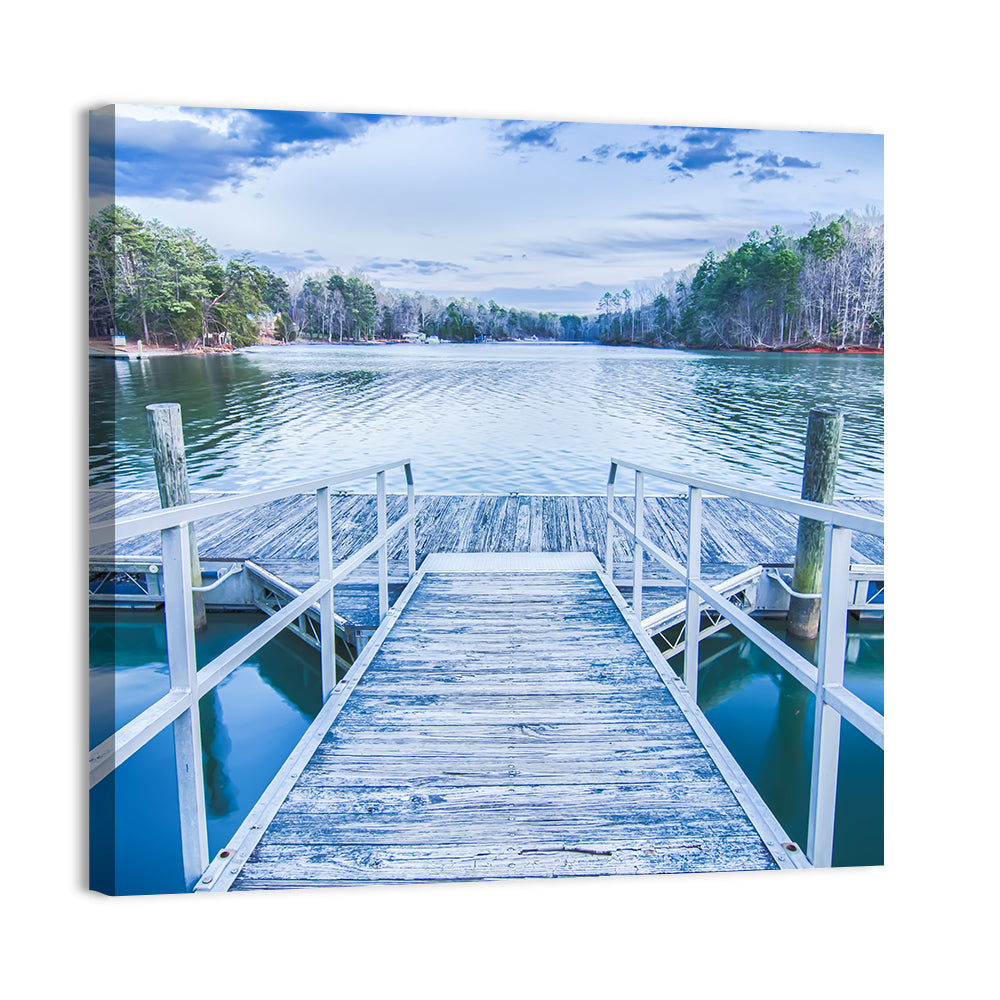 Morning at Lake Wylie Wall Art
