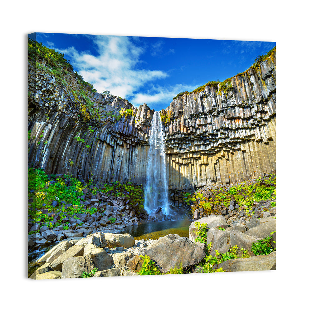 Svartifoss Basalt Falls Wall Art