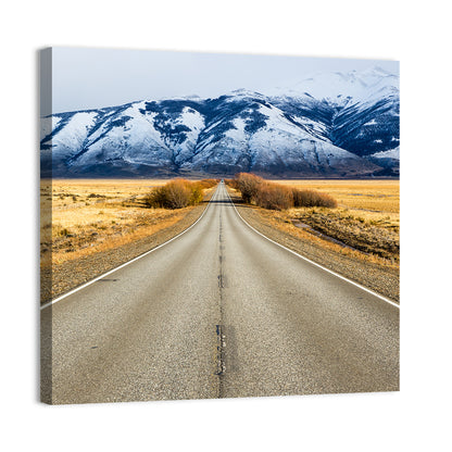 El Calafate Road with Snow Peaks Wall Art