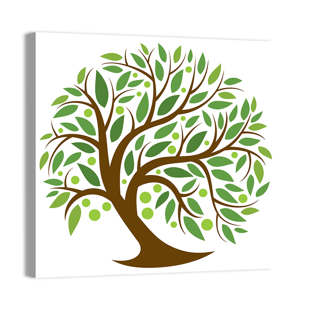 Minimalist Tree of Life Wall Art