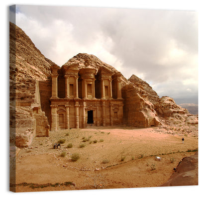 The Monastery of Petra, Jordan Wall Art
