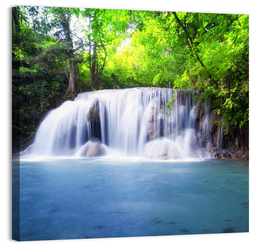 Erawan Waterfall Emerald Pool Wall Art