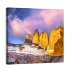 Torres Del Paine Alpenglow Wall Art