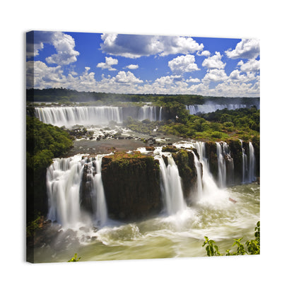 Iguazu Falls River View Wall Art
