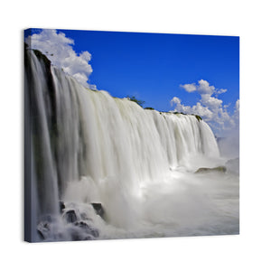 White Iguassu Falls Wall Art