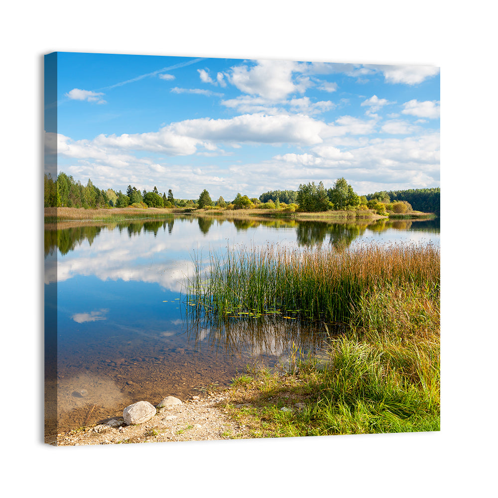 Paunkula Lake Reflections Wall Art
