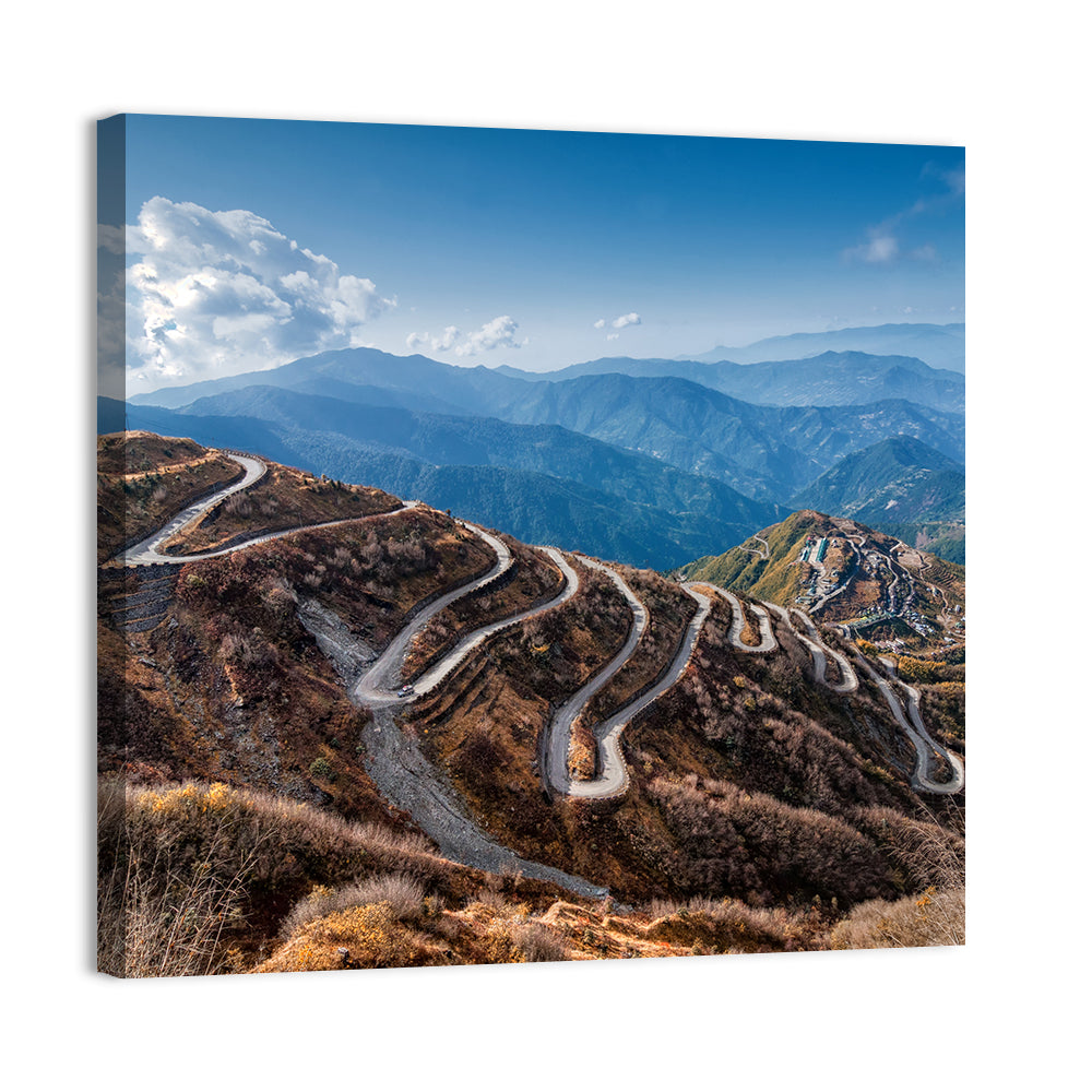 Zuluk Zig-zag Road, Sikkim Wall Art
