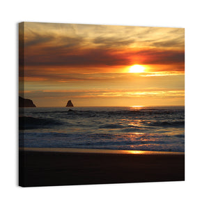 Oregon Coastal Sunset Wall Art