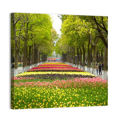 Tulips Garden Wall Art