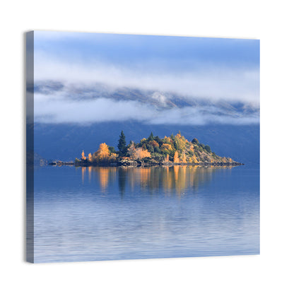 Misty Lake Wanaka Wall Art