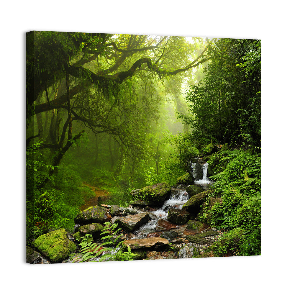 Annapurna Jungle Stream Wall Art