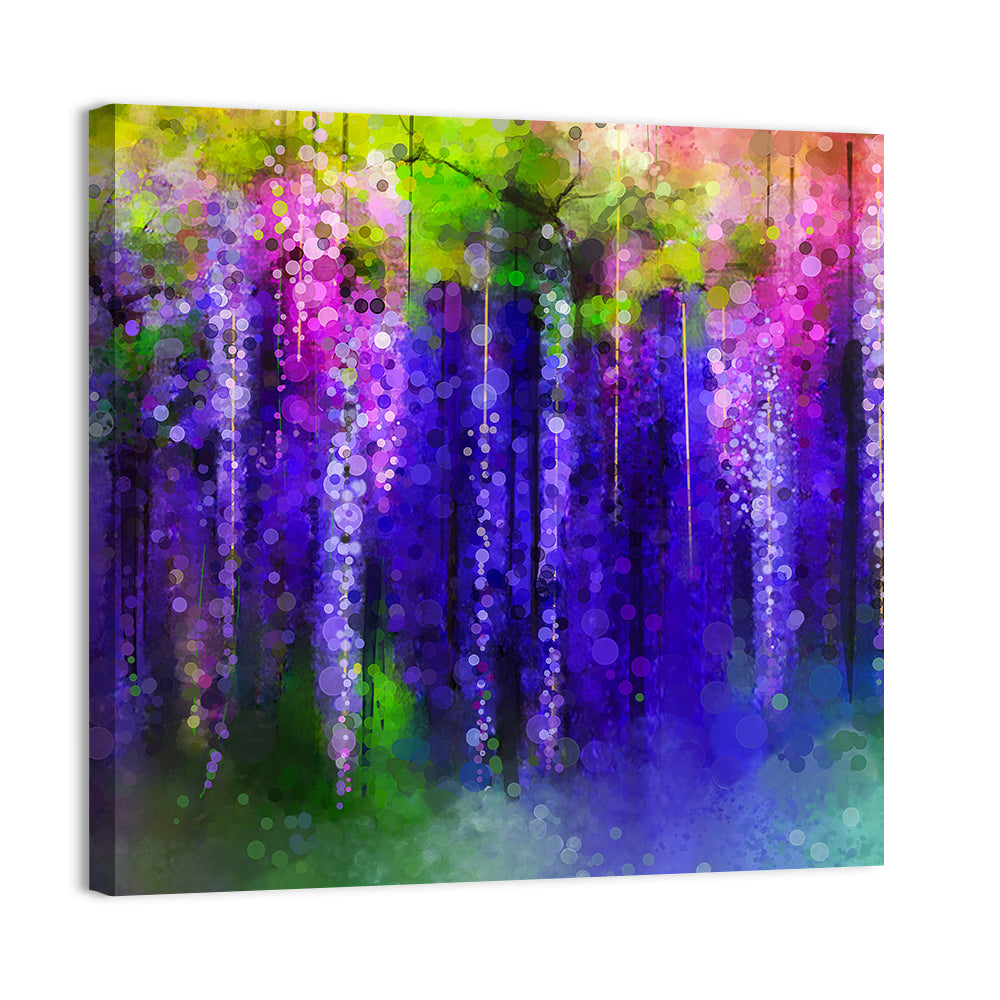 Dreamy Wisteria Vines Wall Art