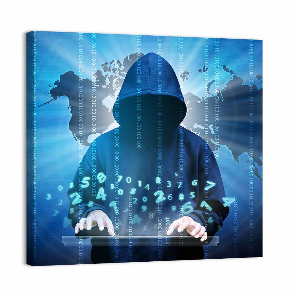 Computer Hacker Wall Art