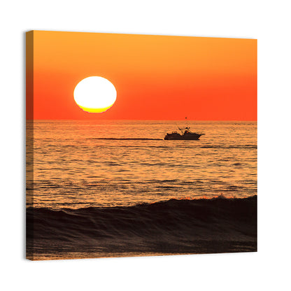 Oceanside Beach California Sunset Wall Art