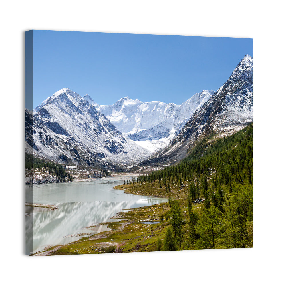 Akkem Lake Reflection Wall Art