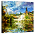 Dijver Canal, Bruges Wall Art