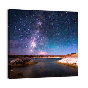 Lake Powell & Milky Way Wall Art