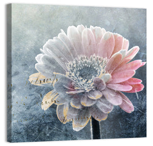 Winter Flower Painting Wall Art