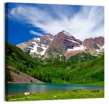 Maroon Bells Mountain Wall Art