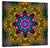 Coloured Mandala Ornament Wall Art