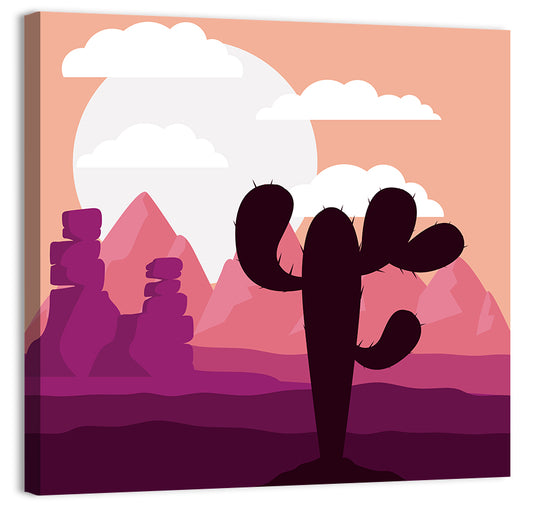 Desert Cactus Wall Art