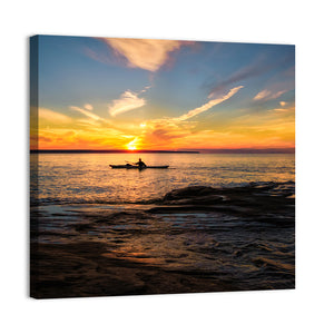 Lake Superior Sunset Wall Art