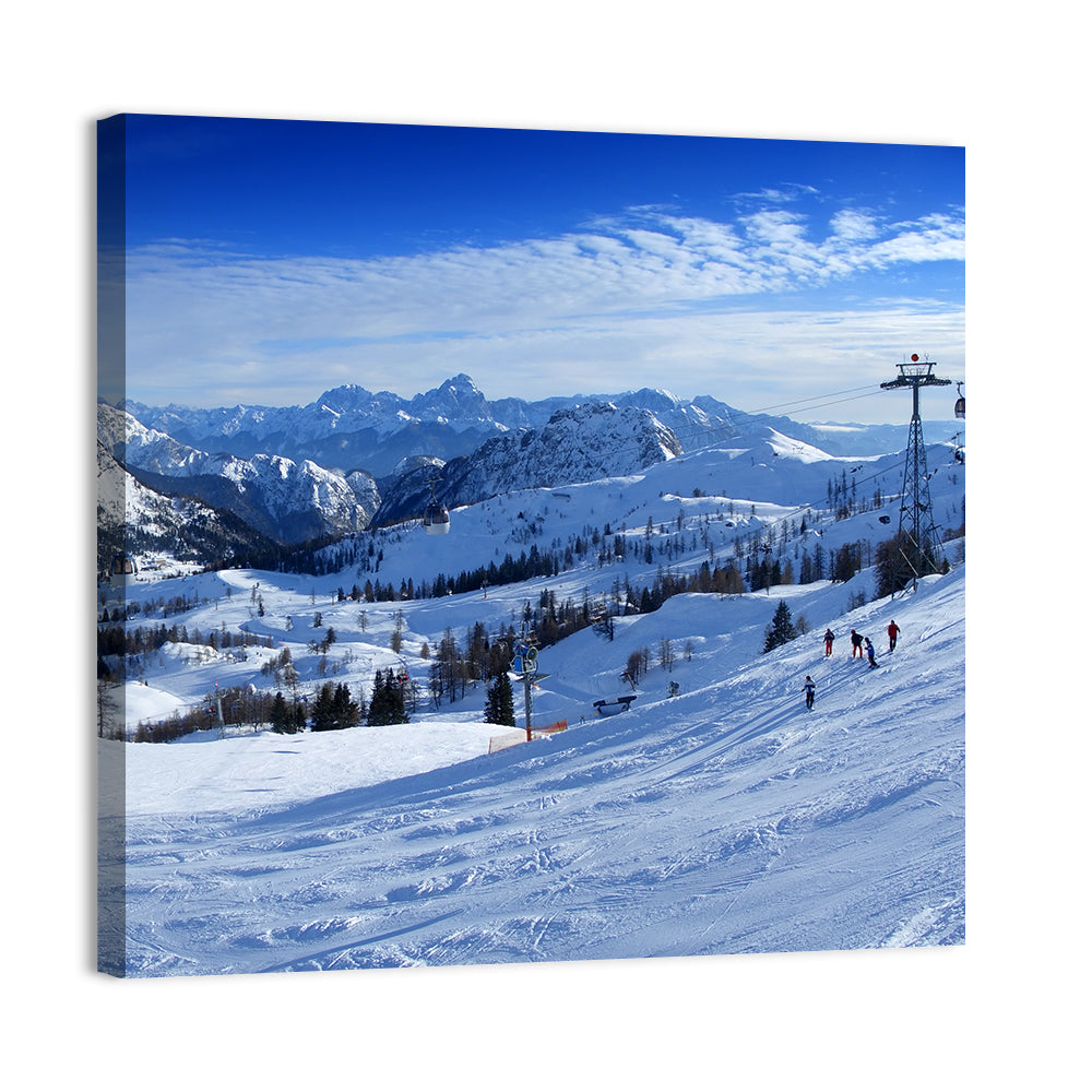 Nassfeld Ski Resort View Wall Art