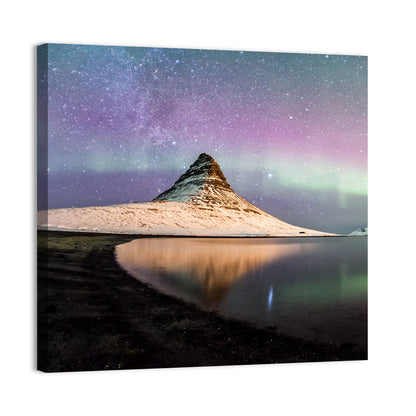 Kirkjufell Under the Milky Way Wall Art