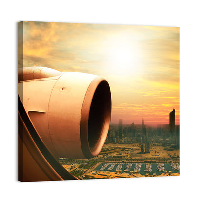 Kuwait City at Golden Hour Wall Art