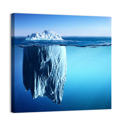 Floating Iceberg Wall Art