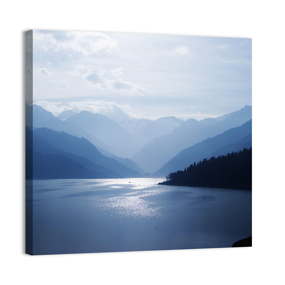 Xinjiang Lakeshore Serenity Wall Art