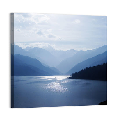 Xinjiang Lakeshore Serenity Wall Art