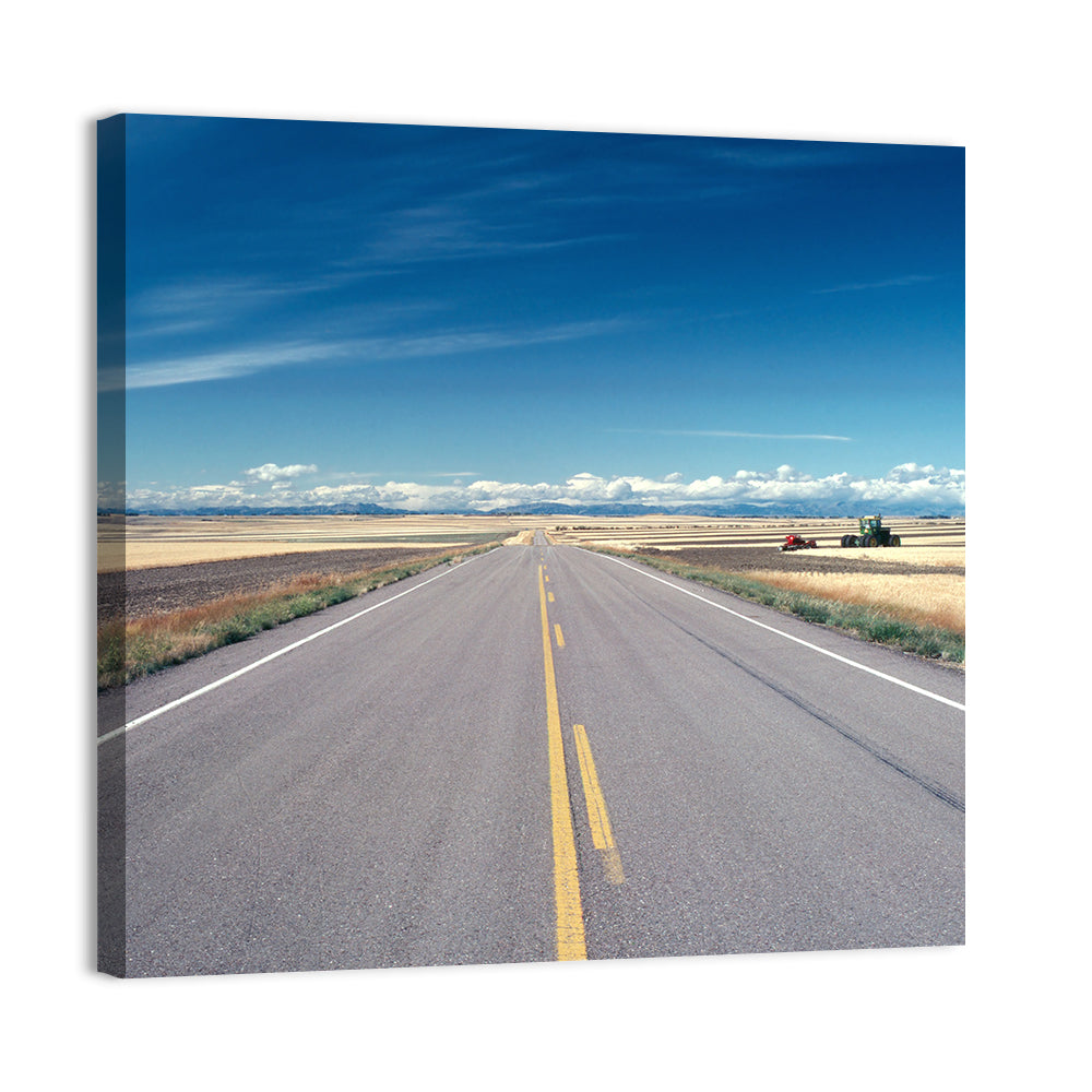 Infinite Road Montana Wall Art