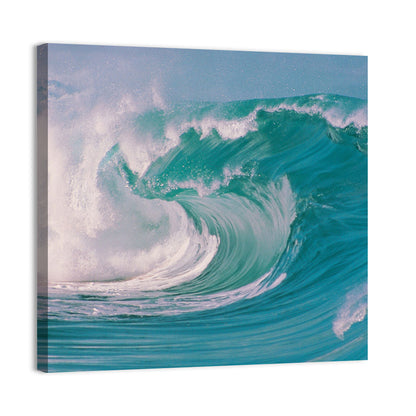 Breaking Barrel Wave Wall Art